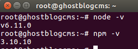 install Ghost Blog CMS on Ubuntu