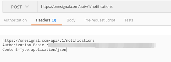 Send Push Notifications from Postman