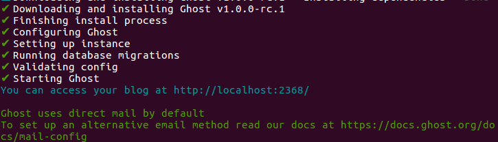 Ghost-CLI